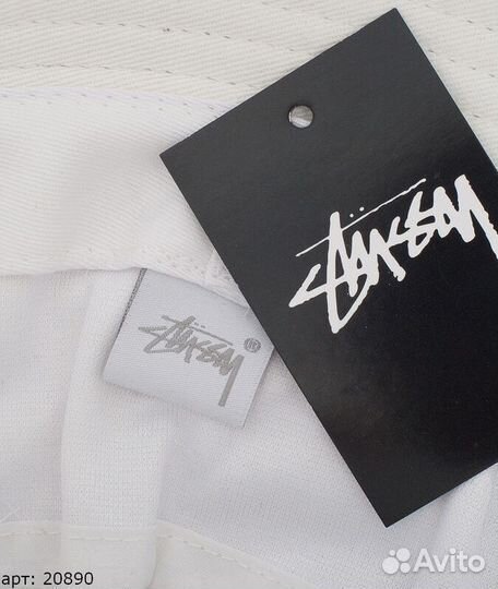 Панама Stussy Белая