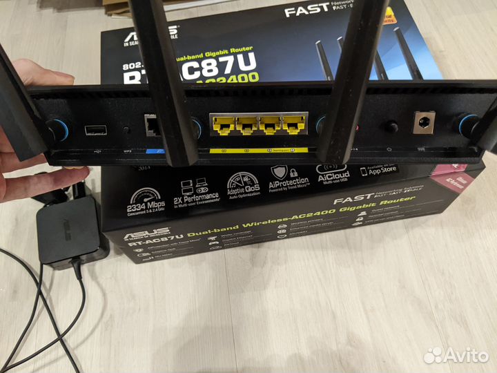 Wi-Fi роутер asus RT-AC87U