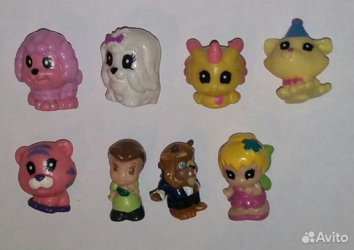 Pez, Пец, Лапусики squinkies, цветные собаки и др