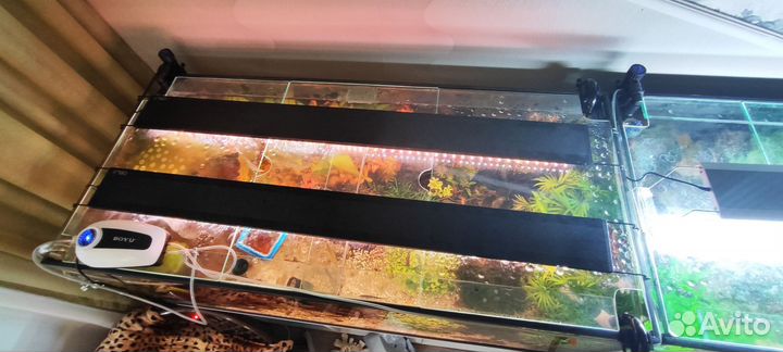 Аквариум с тумбой 390л