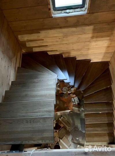 Лестница в стиле лофт