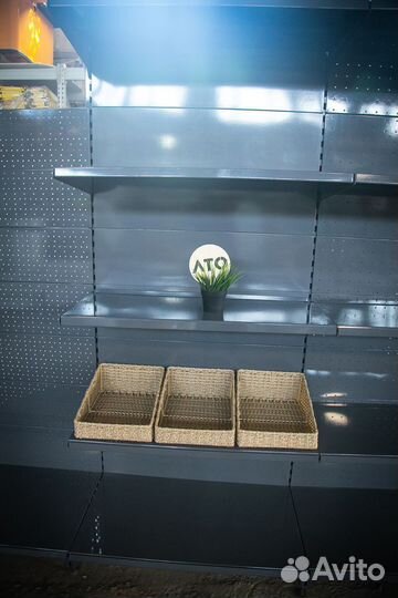 Стеллаж металлический для магазина