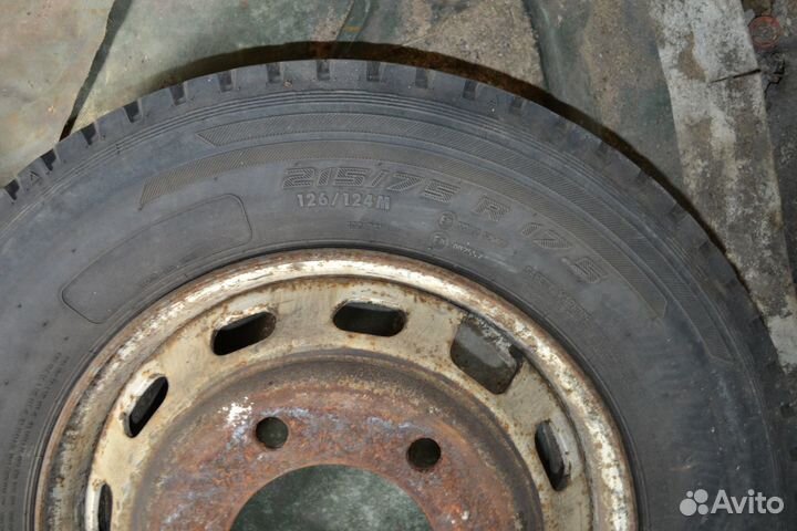 Колесо Кама NR 201, 215/75 R17.5, Валдай