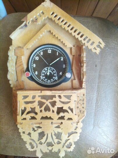 Часы армейские (авиационные или от танка) рабочие