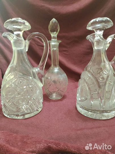 Графин хрустальный СССР