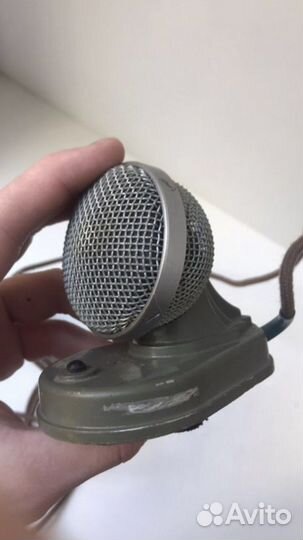 Старинный микрофон не рабочий