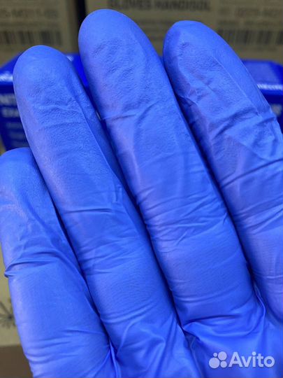 Нитриловые перчатки Medern Фиолетовые