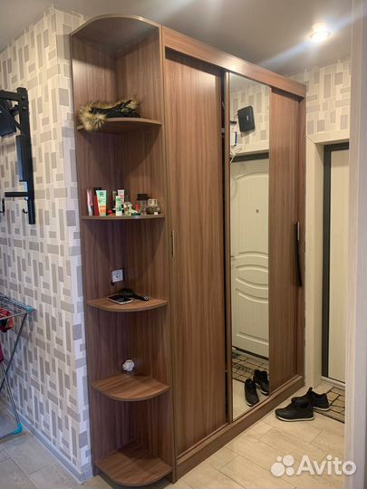 Шкаф для одежды с полками бу