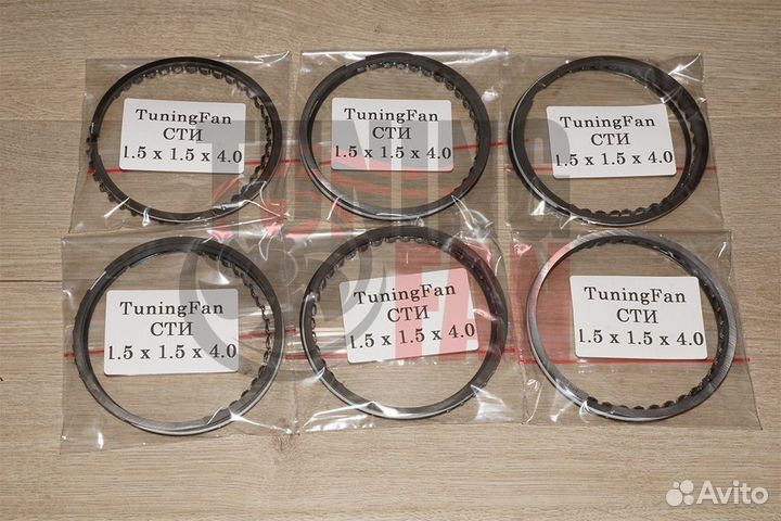 Кольца поршневые 86.5мм для поршней сти