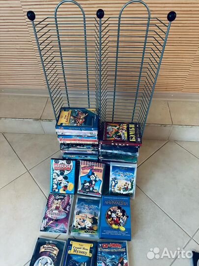 Видеодиски DVD - мультфильмы для детей