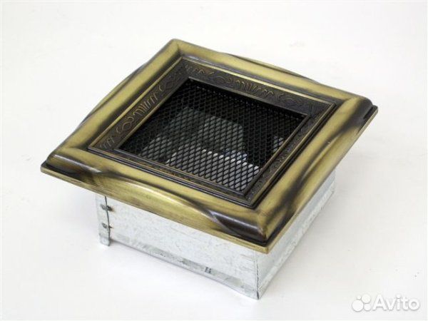 Вентиляционная решетка Kratki рустик (17 см 17 см)