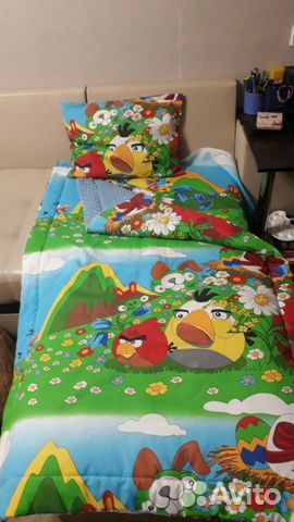 Набор постельный в детскую кроватку