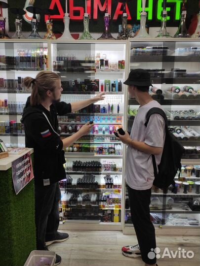 Специалист (эл. сигареты и кальяны)