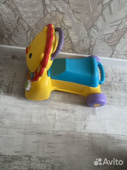 Ходунки/каталка/развивающий лев Fisher Price