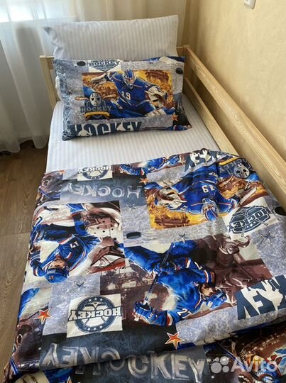 Новое Белье постельное (хоккей)
