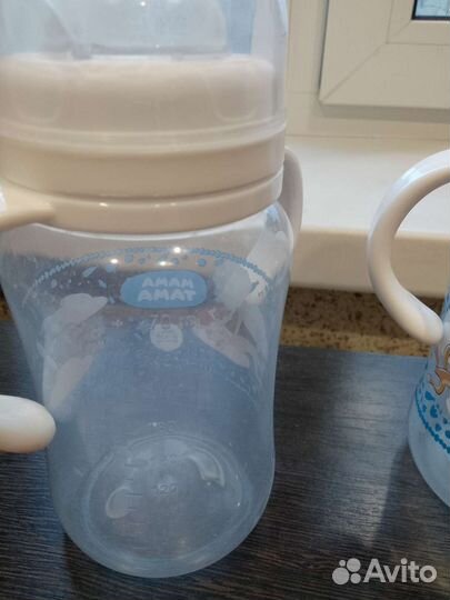 Бутылочки для кормления новые