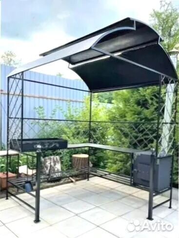 Мангал С крышей