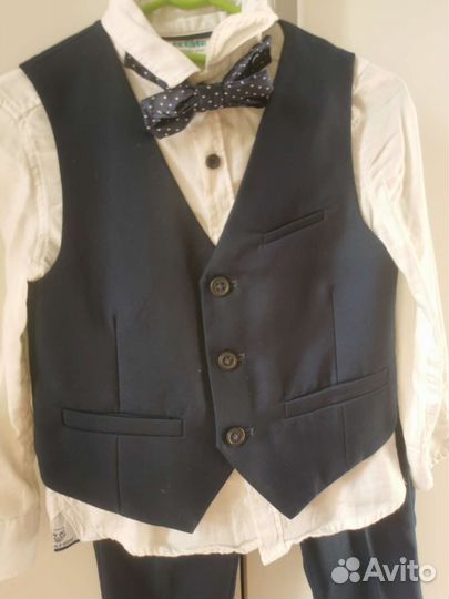 Костюм брюки и жилетка для мальчика