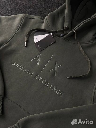 Спортивный костюм Armani Exchange люкс зеленый