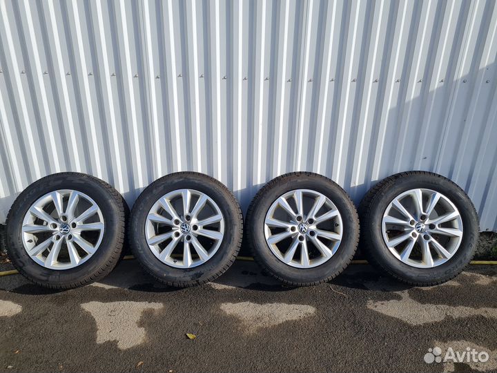 Колеса на volkswagen Touareg R18 зимние