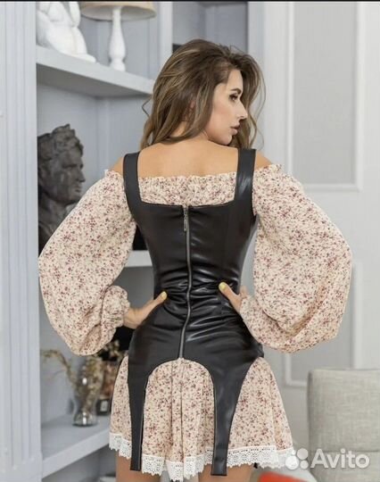 Корсет пояс эко кожа