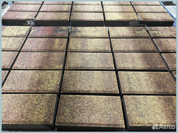 Тротуарная плитка сухопрессованная от 120 м2