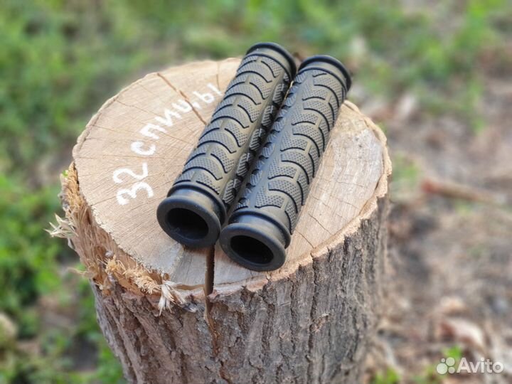 Грипсы для велосипеда резиновые (пара)