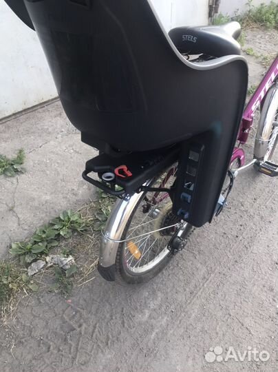 Велосипед с детским креслом