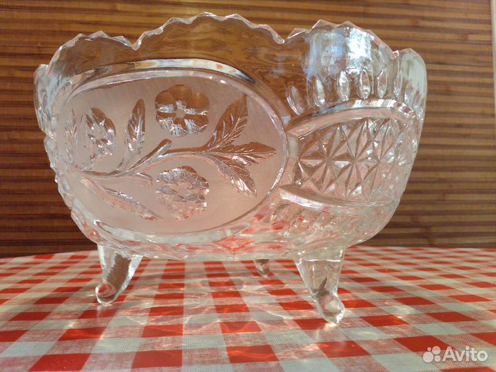 Хрустальная салатница