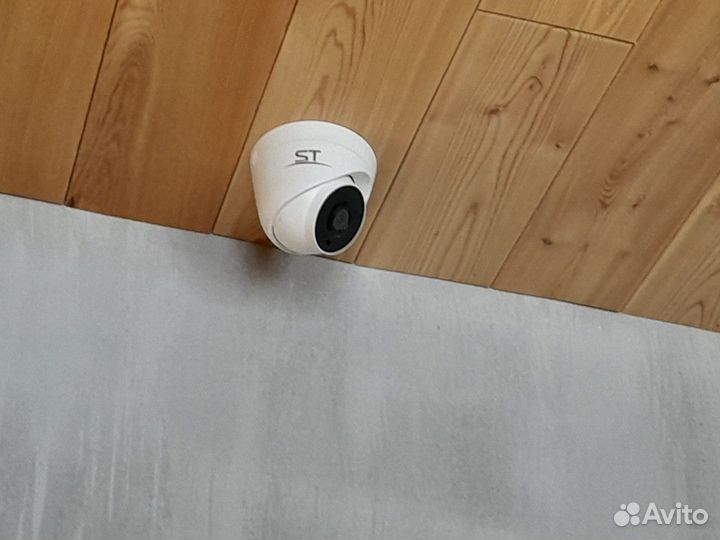 Установка камер видеонаблюдения