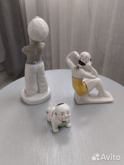 Фарфоровые статуэтки лфз, ифз, Старая Гжель