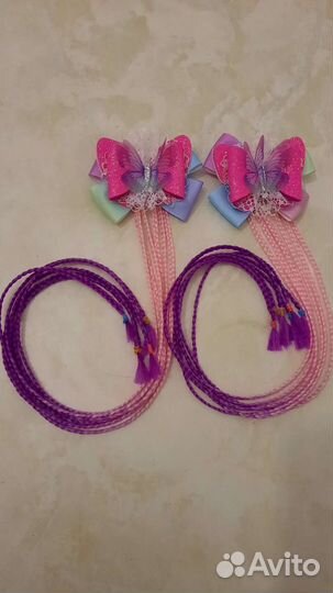 Косички с канекалоном