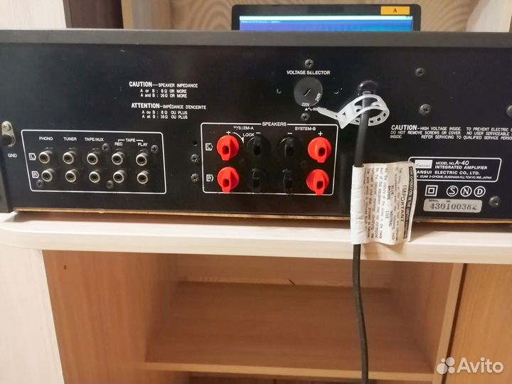 Усилитель sansui A-40