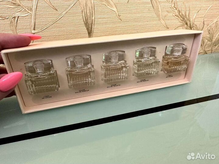 Chloe набор миниатюр 5 шт 5 ml Оригинал Франция