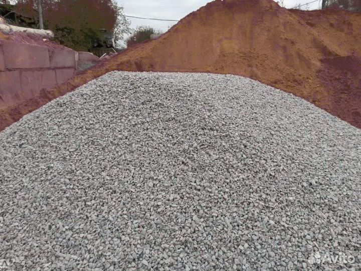 Щебень \ Песок \ Отсев мраморный для строительства