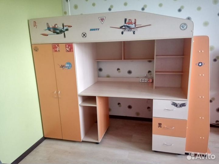 Кровать чердак