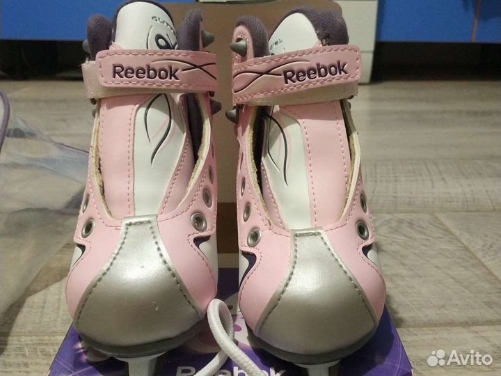 Коньки Reebok детские новые для девочки 27 размер