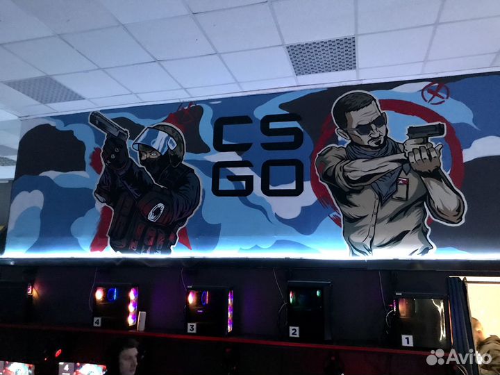 Граффити, роспись стен