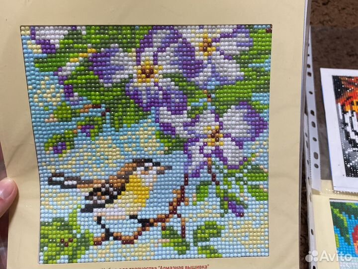 Алмазная вышивка готовая работа