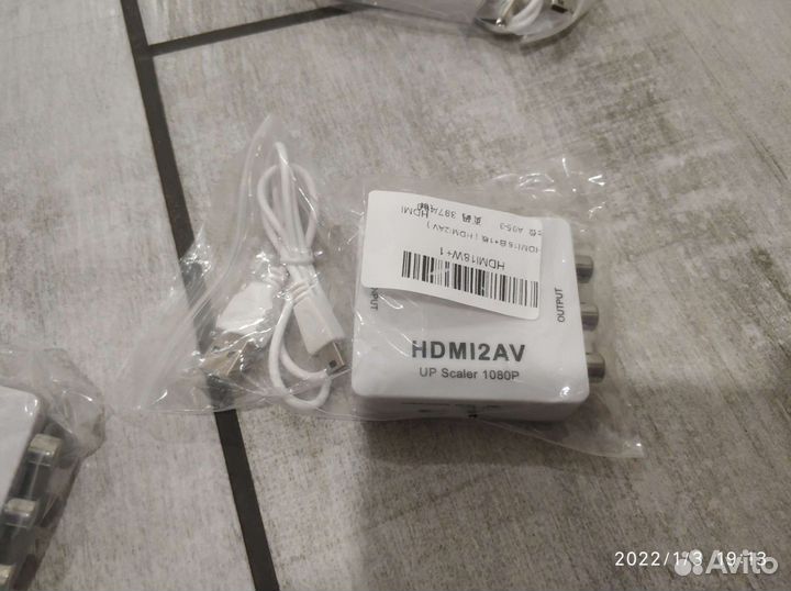 Переходник hdmi AV адаптер hdmi AV новый