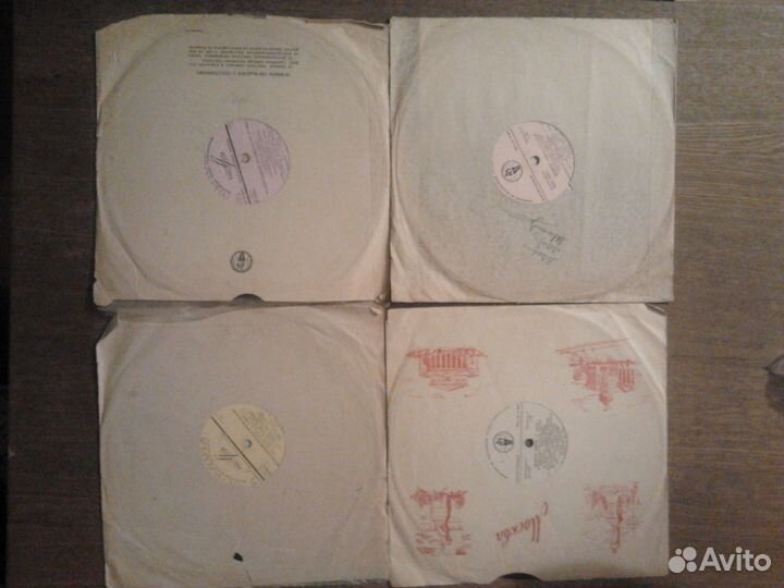 Виниловые пластинки 50-60 годов СССР