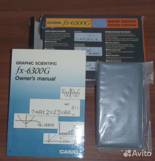 Калькулятор casio fx-6300g