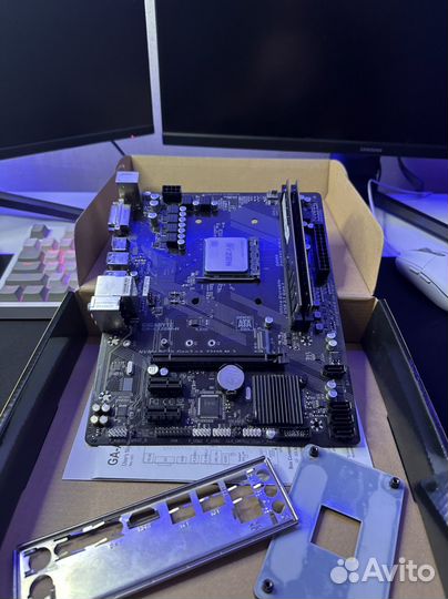 Игровой комплект Ryzen 5 16gb