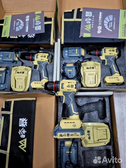 Шуруповерт feng bao GT 2акб Бесщеточный