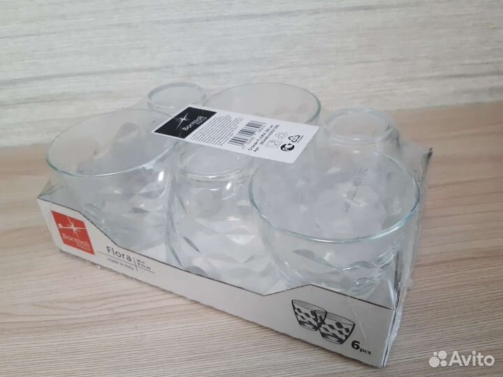 Стаканы Bormiolli Rocco (новые)