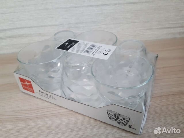 Стаканы Bormiolli Rocco (новые)