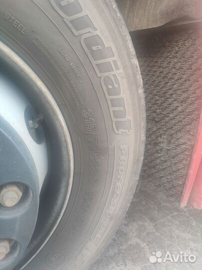 Шины 315 70 22.5 рулевые