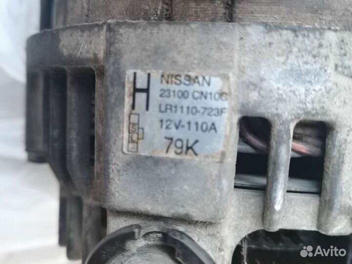 Генератор nissan murano z50