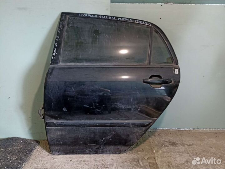 Дверь задняя левая Тойота Королла 120 в сборе