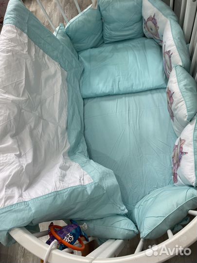 Бортики в кроватку